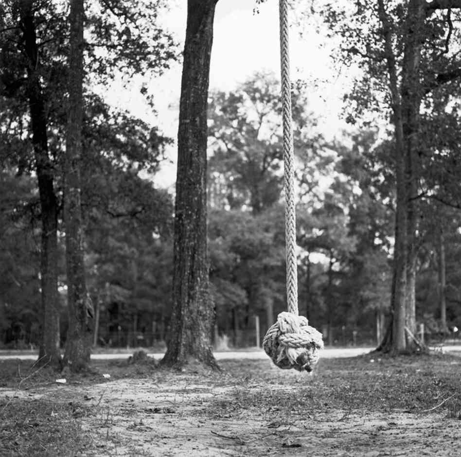 As the site explains, "these images explore the character and burden of a community branded by its history ... of Klan activities."