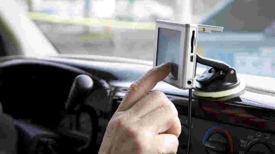 gps navigation in car gps navigation in car