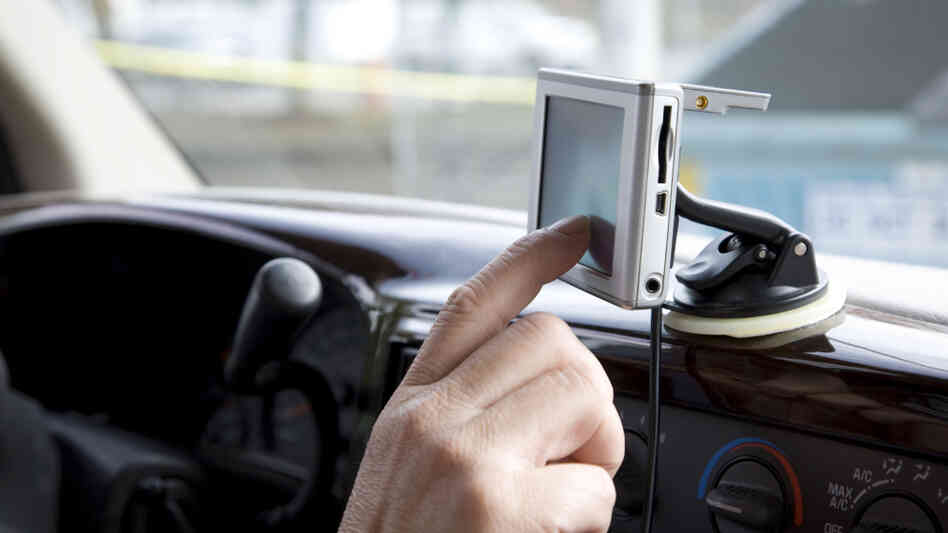 gps navigation in car gps navigation in car