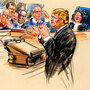 An artist's rendering of attorney Theodore Olsen, who represented Citizens United. An artist's rendering of attorney Theodore Olsen, who represented Citizens United.