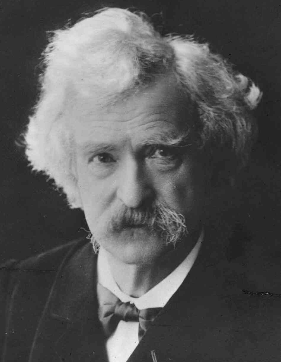 Mark Twain, around 1900. Mark Twain, around 1900.