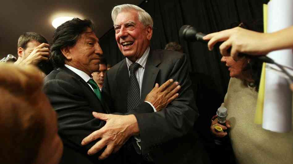 Peruvian Writer Mario Vargas Llosa Receives Nobel Prize For Literature. Mario Tama/Getty Images Peruvian Writer Mario Vargas Llosa Receives Nobel Prize For Literature. Mario Tama/Getty Images