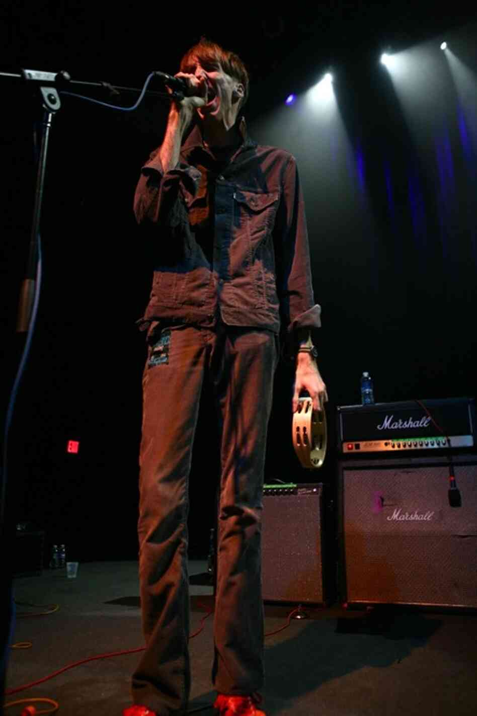 Deerhunter performing live at the 9:30 Club in Washington, D.C. Oct. 12, 2010.