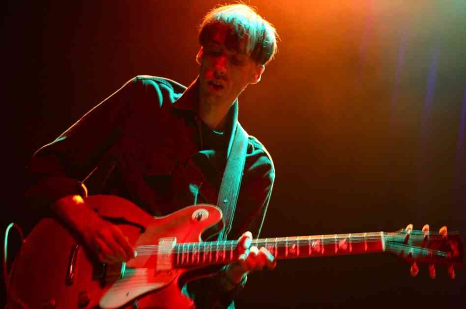 Deerhunter performing live at the 9:30 Club in Washington, D.C. Oct. 12, 2010.