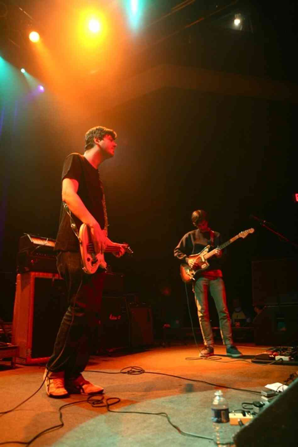 Deerhunter performing live at the 9:30 Club in Washington, D.C. Oct. 12, 2010.