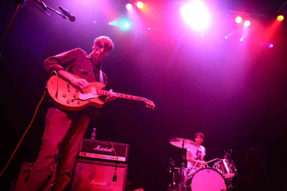 Deerhunter performing live at the 9:30 Club in Washington, D.C. Oct. 12, 2010.