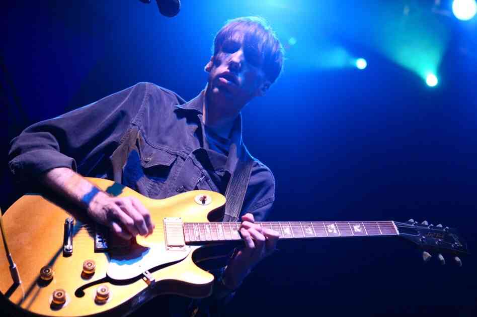 Deerhunter performing live at the 9:30 Club in Washington, D.C. Oct. 12, 2010.