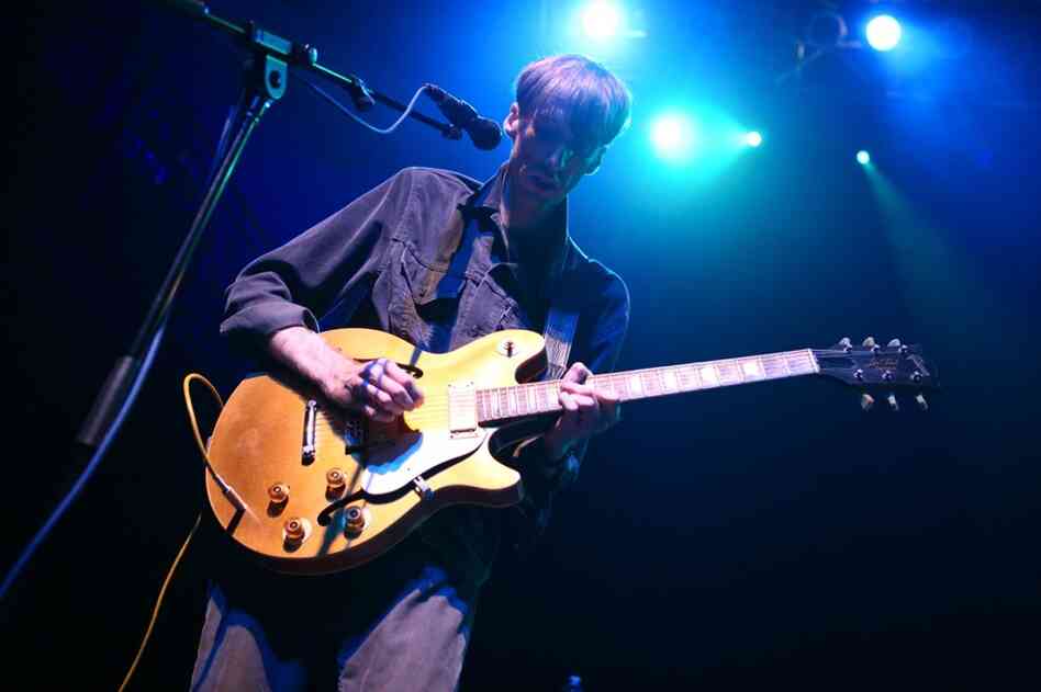 Deerhunter performing live at the 9:30 Club in Washington, D.C. Oct. 12, 2010.
