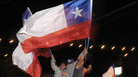 People celebrate in Copiapo after the st People celebrate in Copiapo after the st