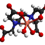 EDTA surround a copper atom. EDTA surround a copper atom.
