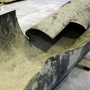 A piece of the ruptured pipeline from the accident in San Bruno, Calif., on display at the NTSB. A piece of the ruptured pipeline from the accident in San Bruno, Calif., on display at the NTSB.