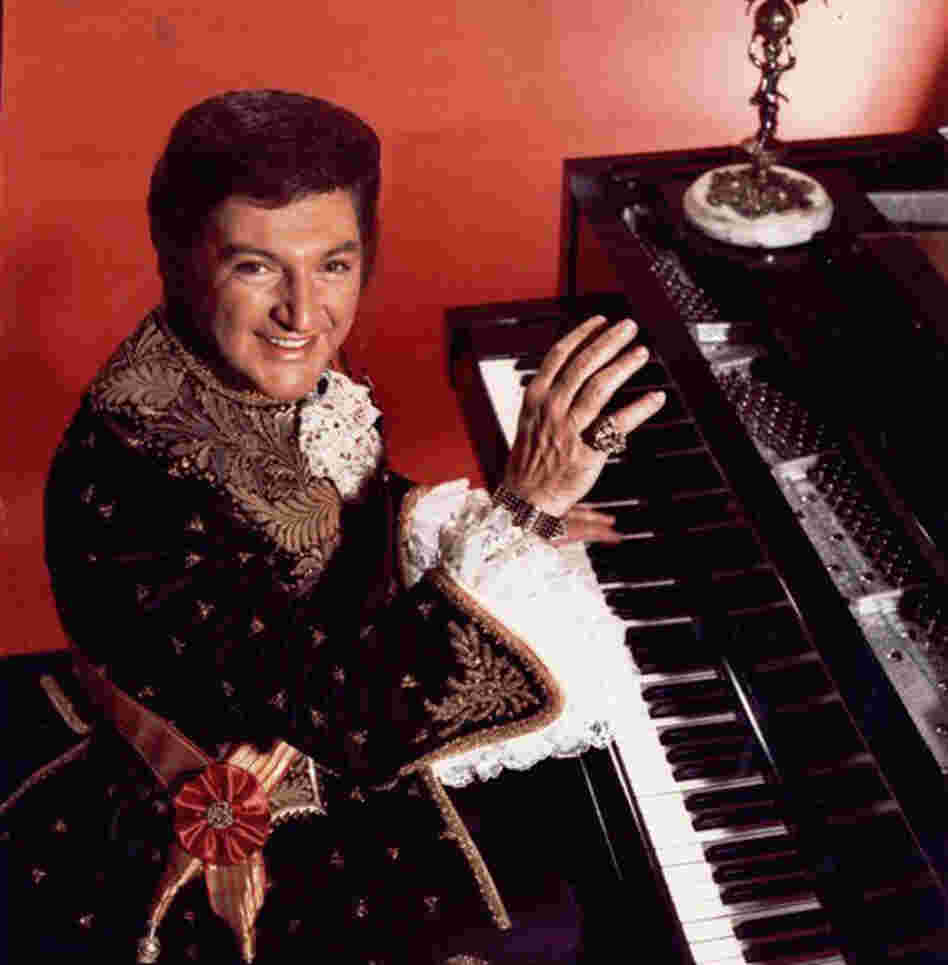 Liberace, shown in 1975. 