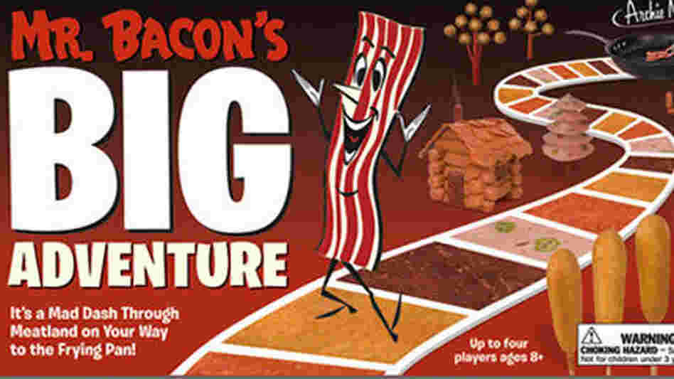 Mr. Bacon's Big Adventure board game Mr. Bacon's Big Adventure board game