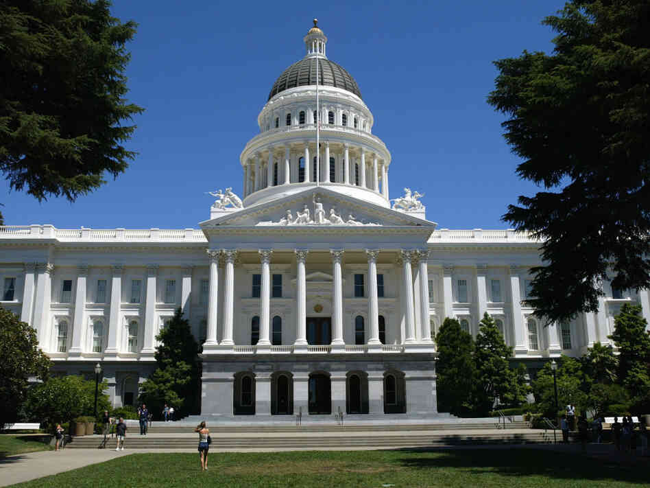 California state capitol building California state capitol building