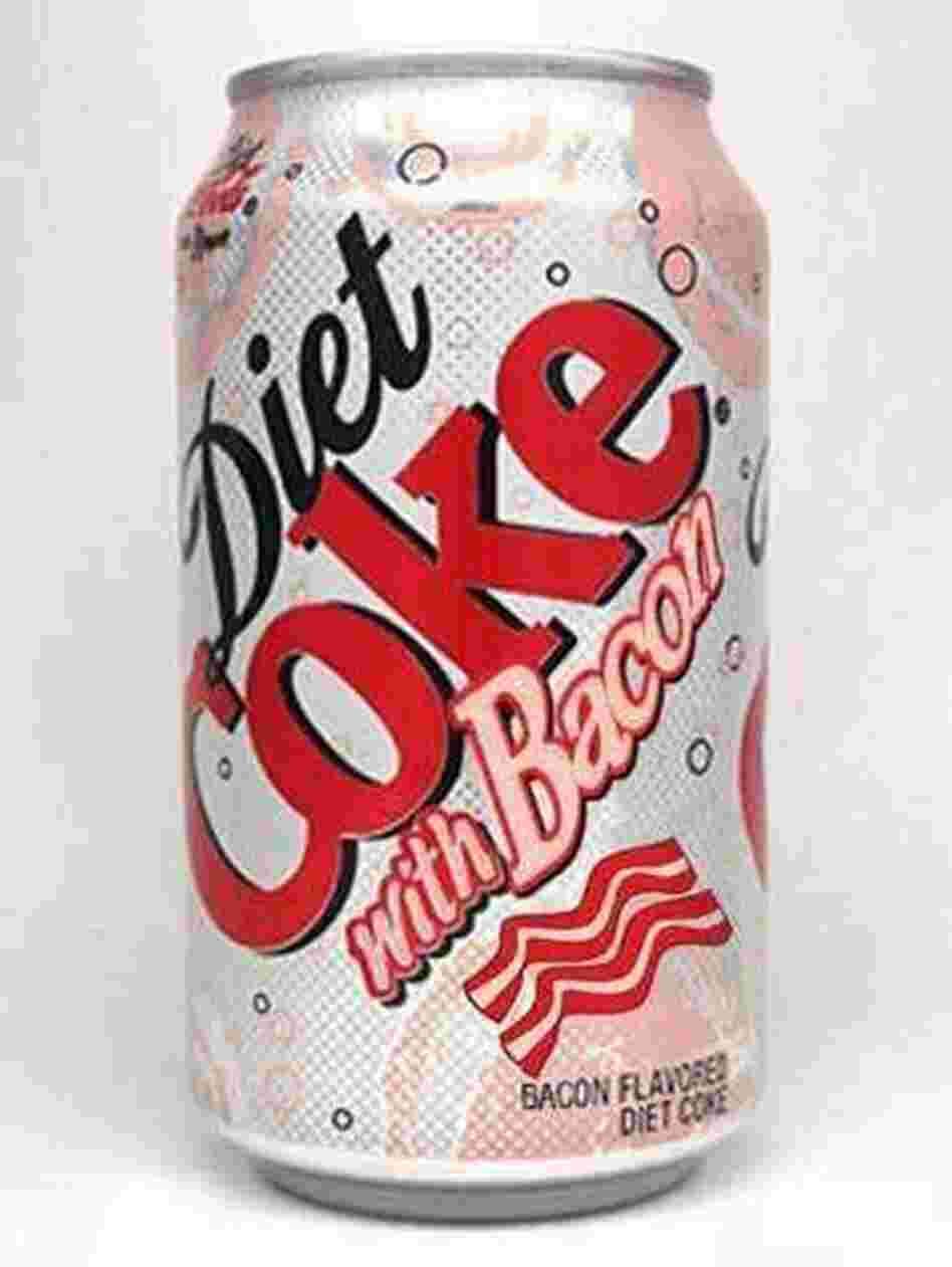 Diet Coke with Bacon can Diet Coke with Bacon can