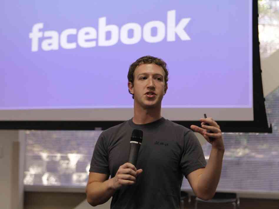 Facebook CEO Mark Zuckerberg at Facebook headquarters in Palo Alto, Calif., on Oct. 5. Facebook CEO Mark Zuckerberg at Facebook headquarters in Palo Alto, Calif., on Oct. 5.