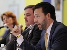 Joe Miller at Senate debate Joe Miller at Senate debate