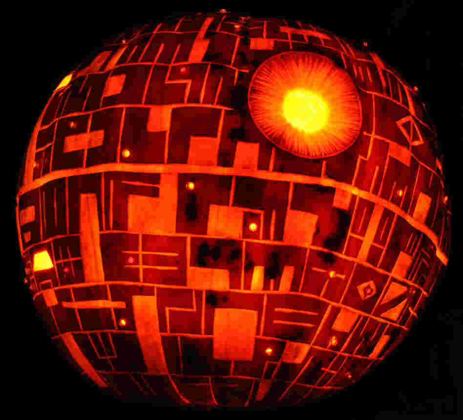 Death Star pumpkin Death Star pumpkin