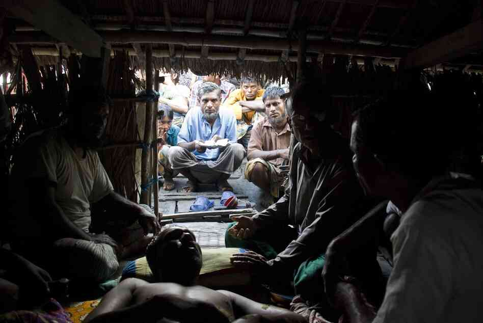 Shabut Malik recovers the day after being attacked. He will be unable to work for the next few months, and doubts he will ever return to the forest, although he has six daughters to support.