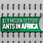 Screen grab from an ad a conservative group ran accusing a Democrat of supporting studying ants. Screen grab from an ad a conservative group ran accusing a Democrat of supporting studying ants.