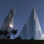 The Crystal Cathedral in Garden Grove, Calif. The Crystal Cathedral in Garden Grove, Calif.