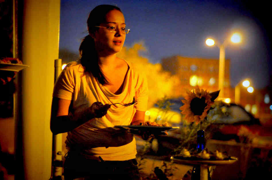 Stefany Escobar enjoys a recent BYOR in downtown Holyoke, Mass. Stefany Escobar enjoys a recent BYOR in downtown Holyoke, Mass.