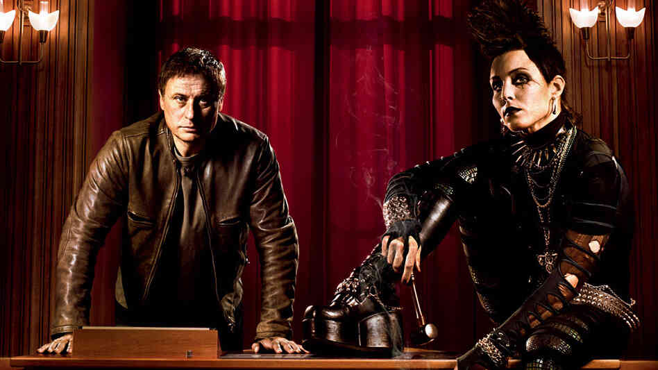 Michael Nyqvist and Noomi Rapace Michael Nyqvist and Noomi Rapace