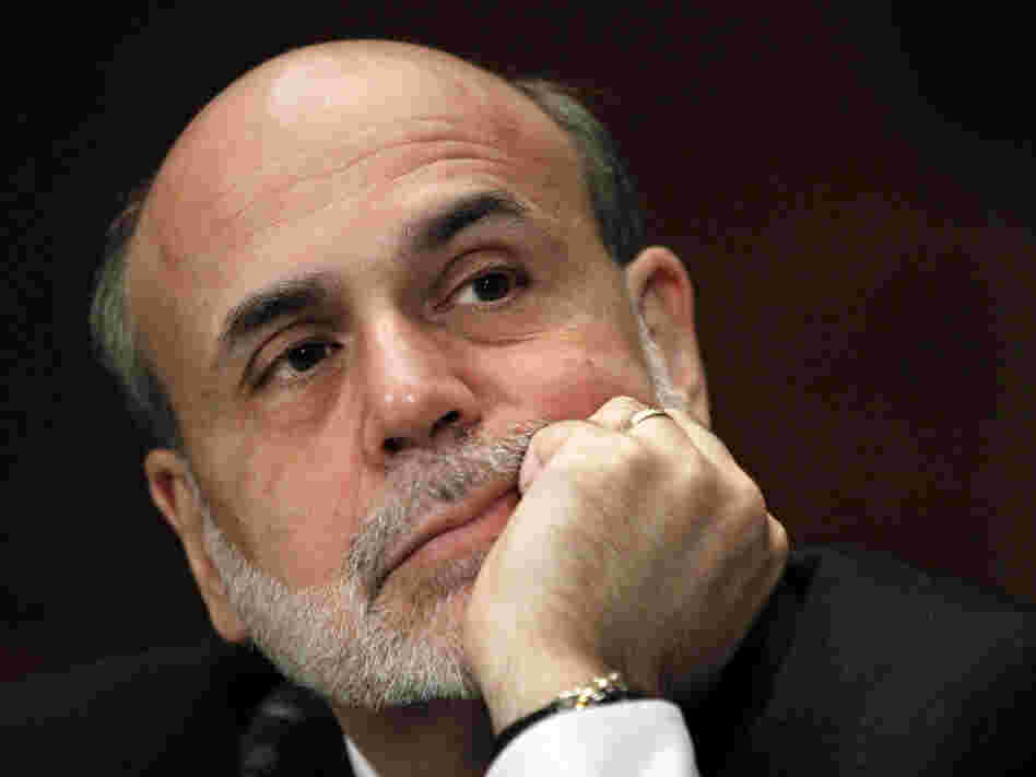 Federal Reserve Chairman Ben Bernanke appears on Capitol Hill in September.