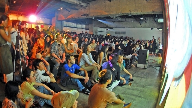 A pecha-kucha event in Tokyo