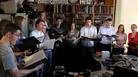 Stile Antico perform a Tiny Desk Concert at the NPR Music offices. Stile Antico perform a Tiny Desk Concert at the NPR Music offices.