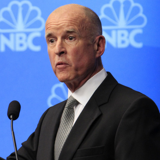 Jerry Brown, Democratic candidate for governor in California; Oct. 12, 2010.