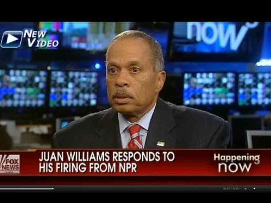 Juan Williams on Fox News, Oct. 21, 2010. Juan Williams on Fox News, Oct. 21, 2010.