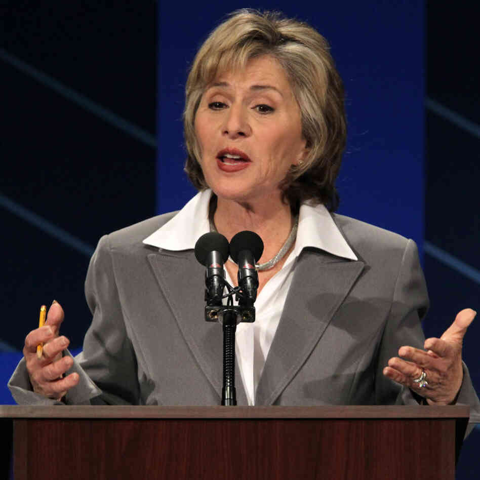 Sen. Barbara Boxer, D-CA, at a Sept. 1, 2010, debate.p Sen. Barbara Boxer, D-CA, at a Sept. 1, 2010, debate.p