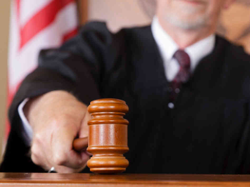 A judge with gavel. Rich Legg/iStockphoto.com A judge with gavel. Rich Legg/iStockphoto.com