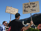 Rally Held In Support Of Rally Held In Support Of