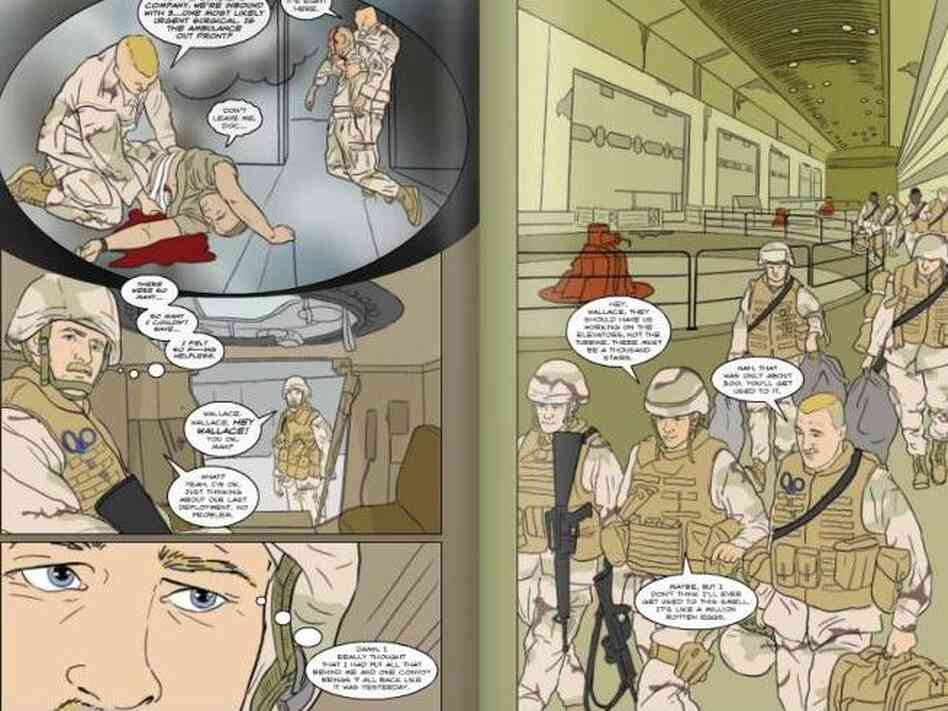 Screengrab from The Docs graphic novel, by Screengrab from The Docs graphic novel, by