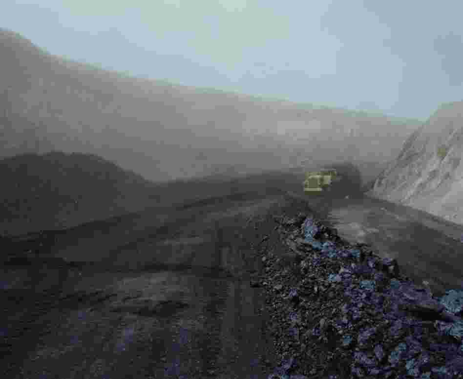 After a coal blast in the pit, 1982