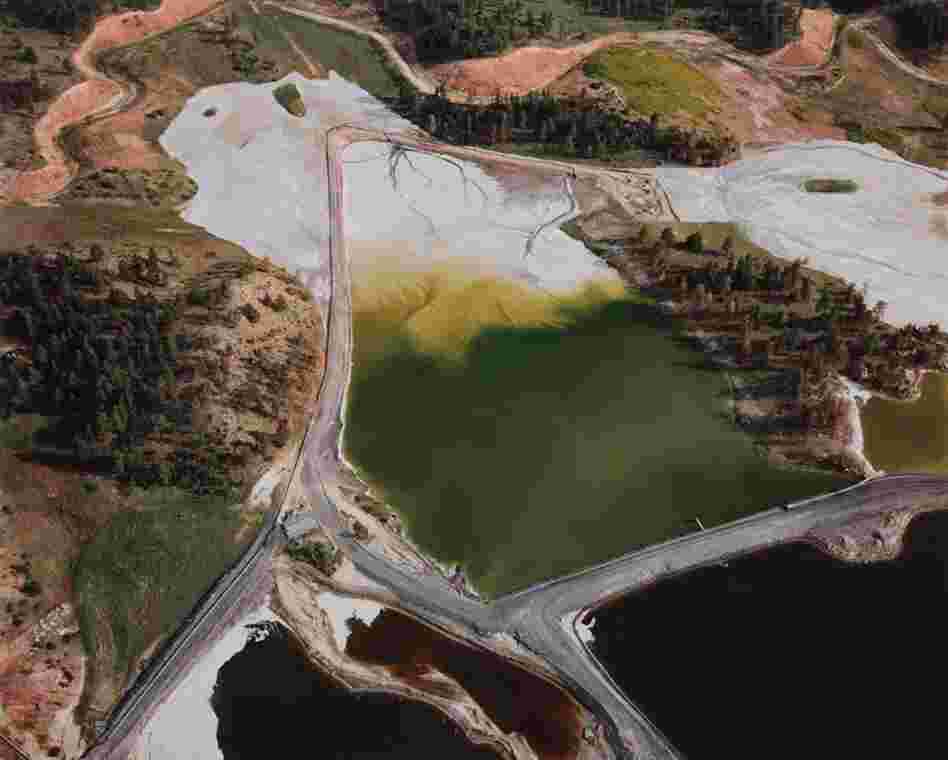 Waste ponds and evaporation ponds, 1984