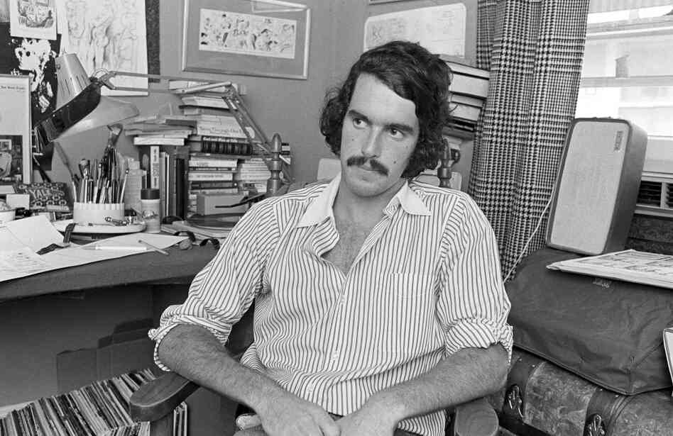 Garry Trudeau at age 24.