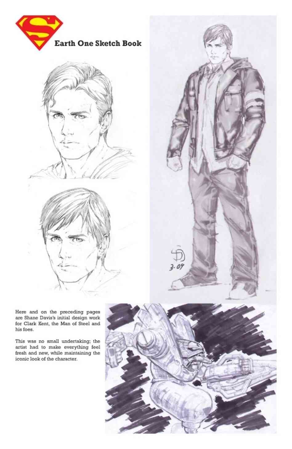 Superman sketches Superman sketches