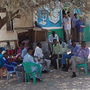 In the Somaliland capital of Hargeisa, people wave at foreigners. In the Somaliland capital of Hargeisa, people wave at foreigners.