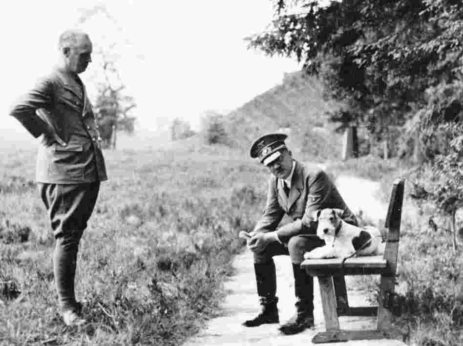 Adolf Hitler with his foreign minister Joachim von Ribbentrop in 1941. 
