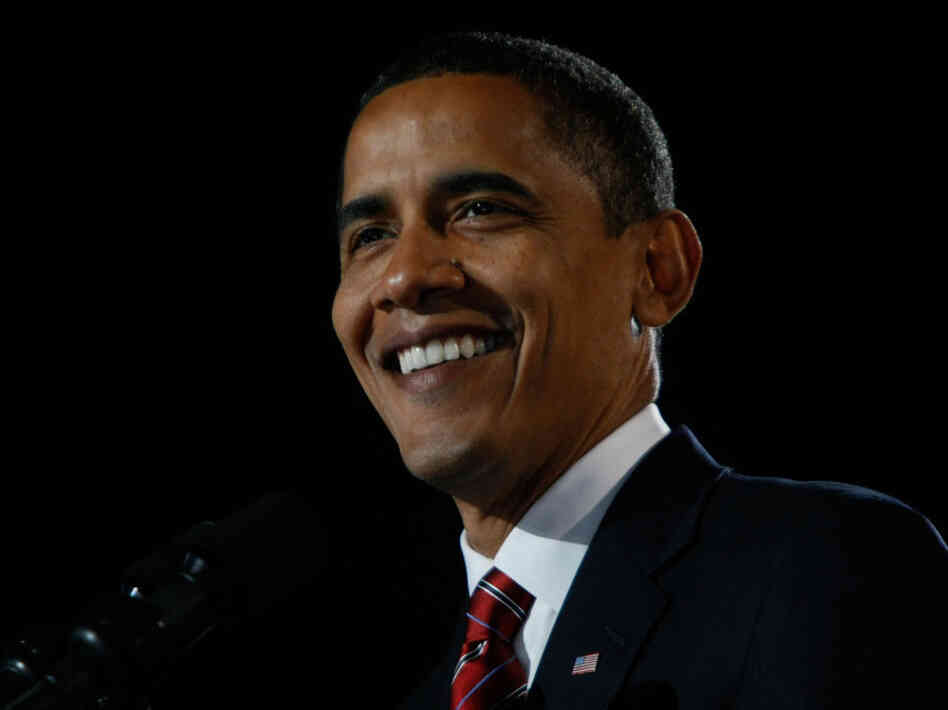 Then President-elect Obama on Election Day in 2008. Then President-elect Obama on Election Day in 2008.