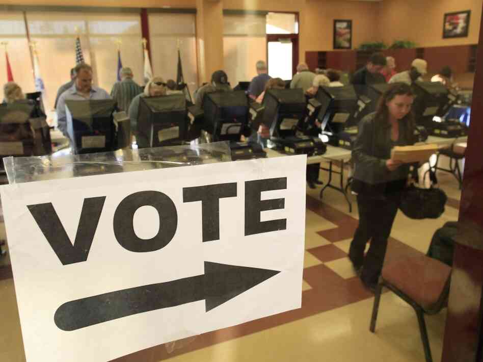 Nevada polling place Nevada polling place