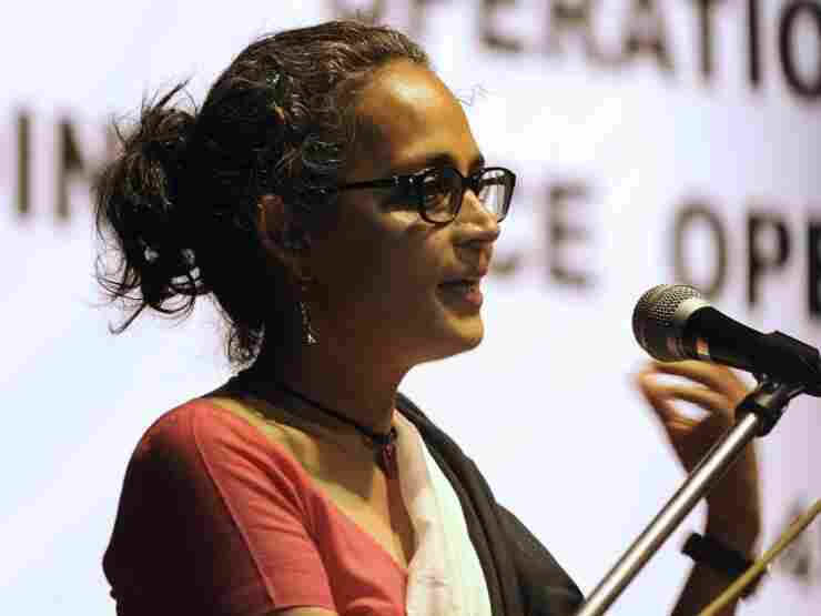 Indian writer and activist Arundhati Roy Indian writer and activist Arundhati Roy