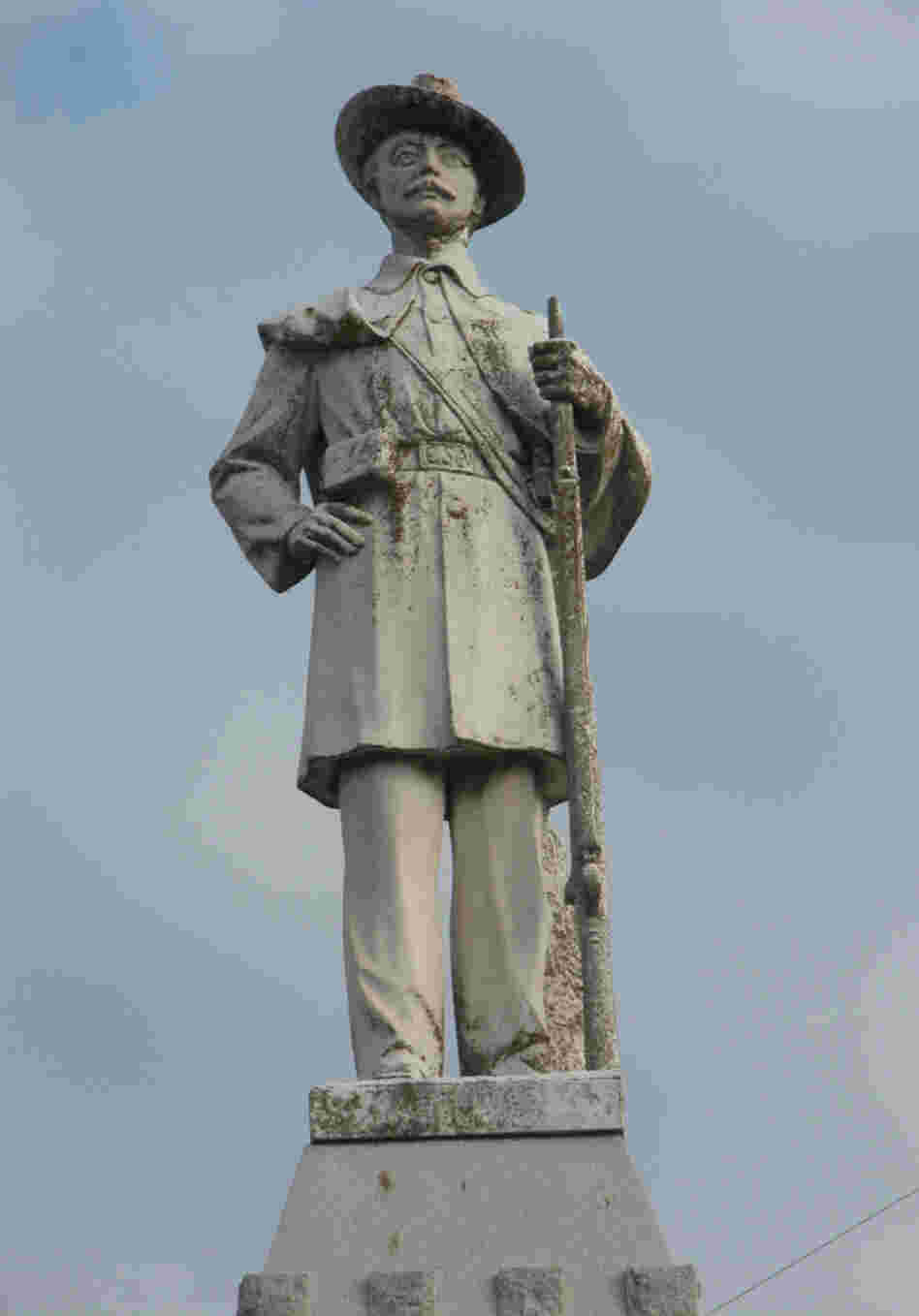 Statue of Col. John C. Burks