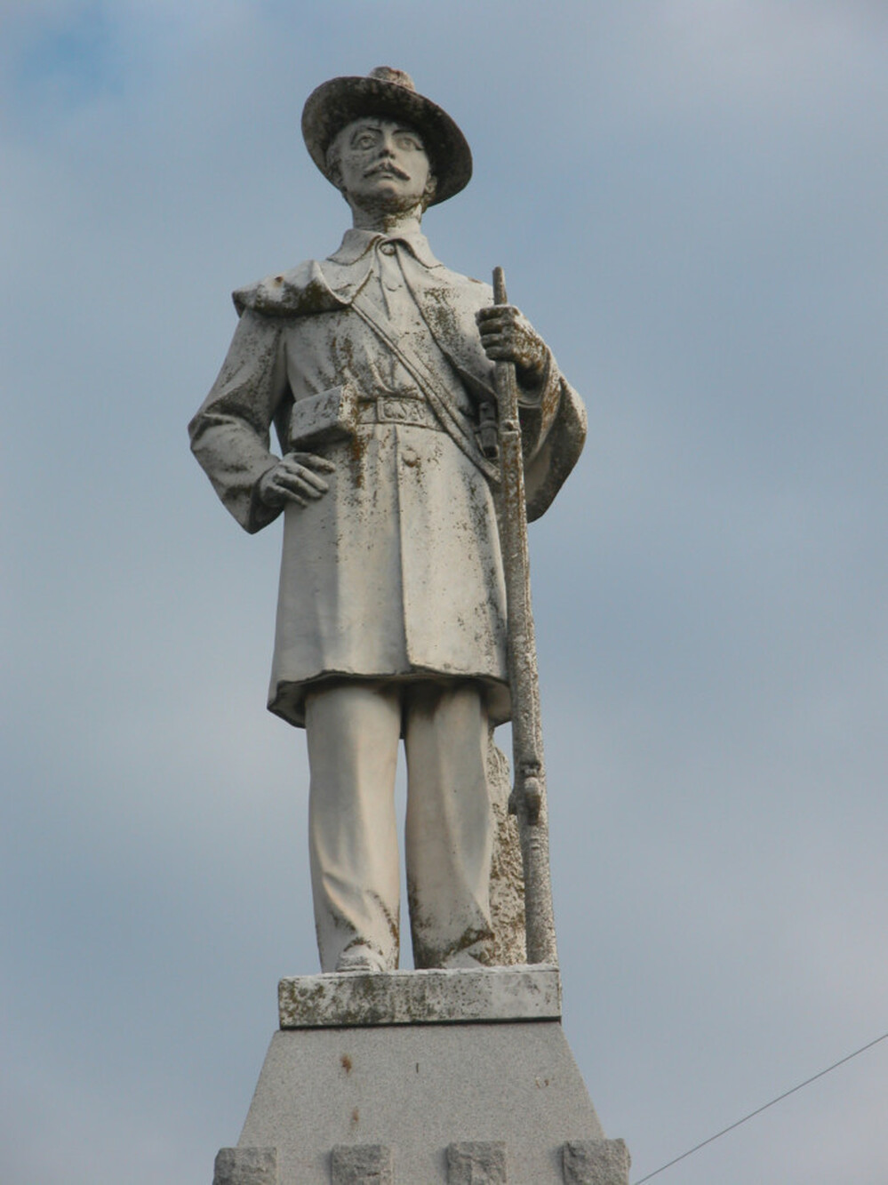 Statue of Col. John C. Burks