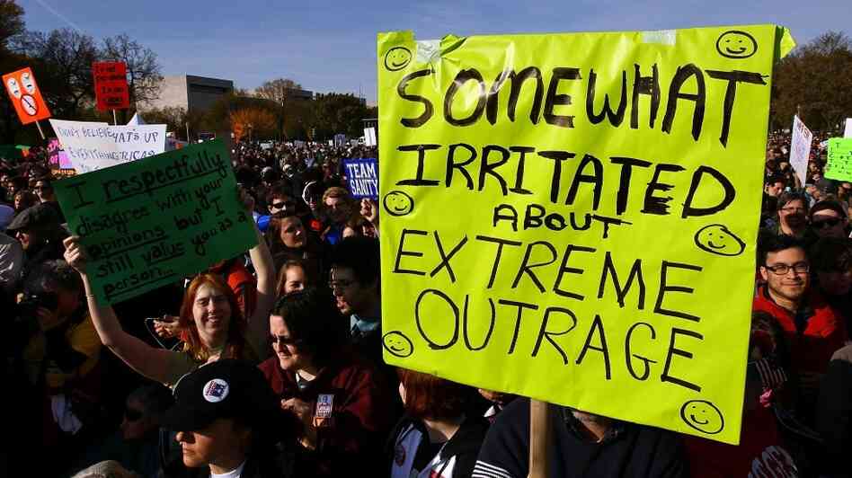 Washington, Oct. 30: A sign at the Rally to Restore Sanity And/Or Fear Washington, Oct. 30: A sign at the Rally to Restore Sanity And/Or Fear
