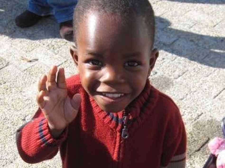 One of the children who lives at Masigcine Children's Home