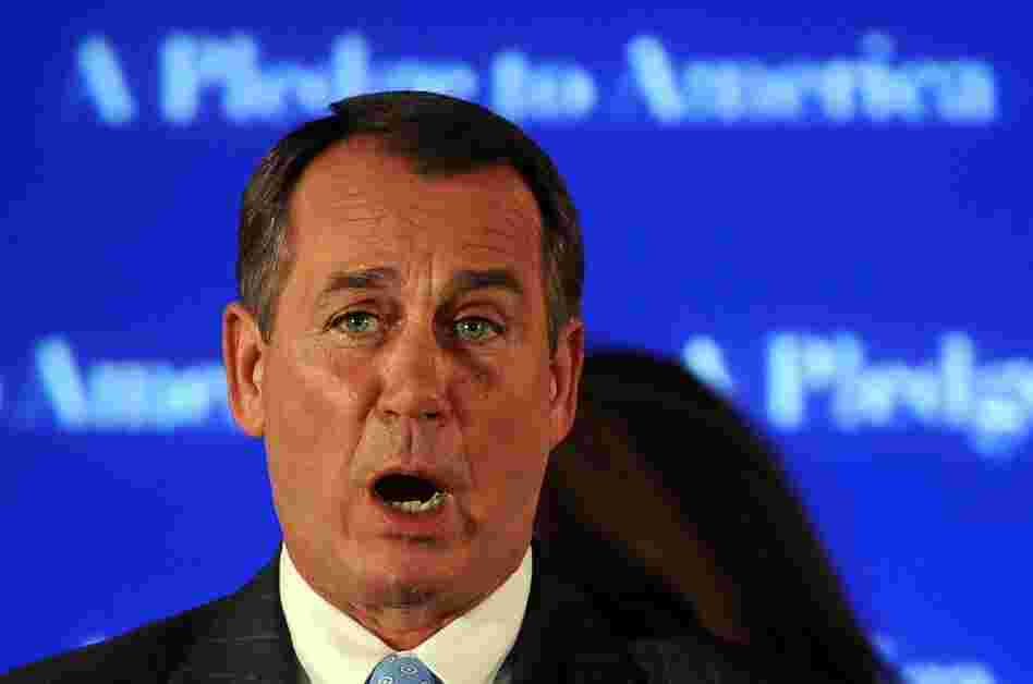 House Republican leader John Boehner House Republican leader John Boehner